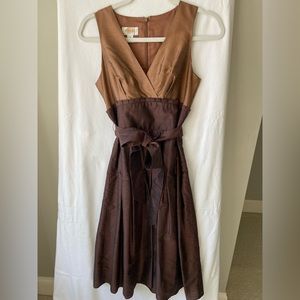 Silk cocktail dress
